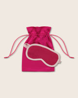 Serena Sleep Mask in Pink/Light Pink