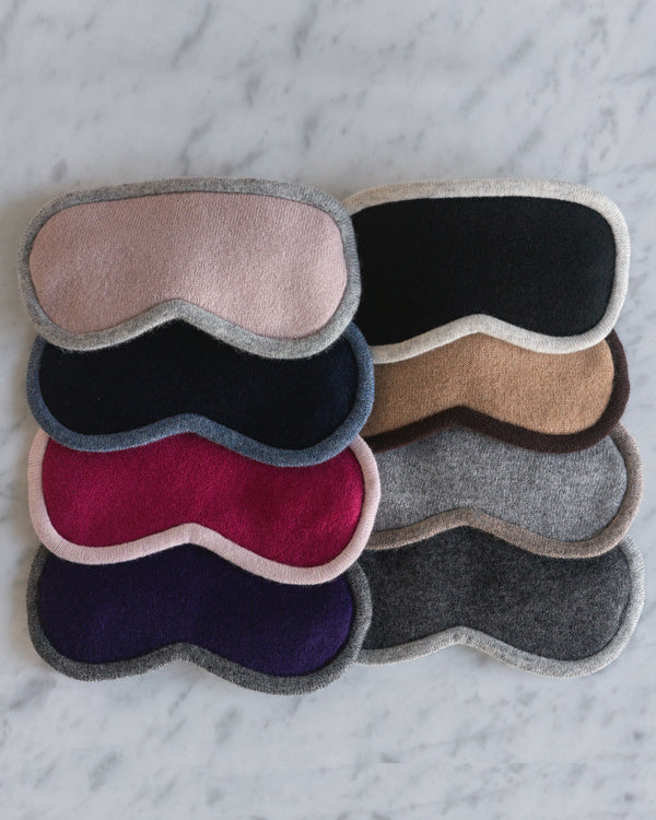 all colors of Serena Sleep Mask in Light Pink/Grey