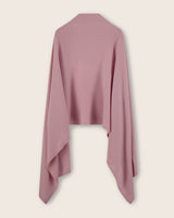 Voyage Cashmere Travel Wrap in light pink back view