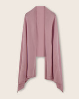 Voyage Cashmere Travel Wrap in light pink front view