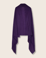 st tropez lightweight cashmere wrap in amethyst