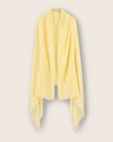 st tropez lightweight cashmere wrap in butter