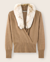 Katerina sweater in camel front